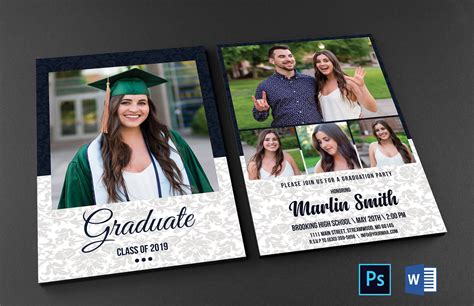 graduation announcement template